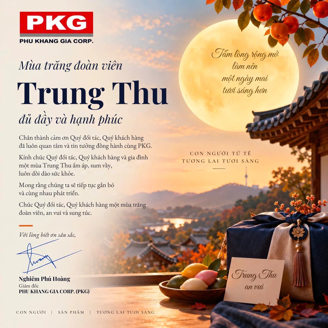 Phú Khang Gia chúc mừng Trung Thu 2026